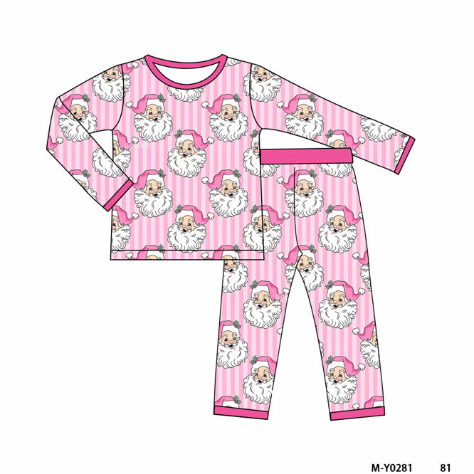 *PREORDER*Pink Santa Bamboo Sleeper 🎅🏼🩷