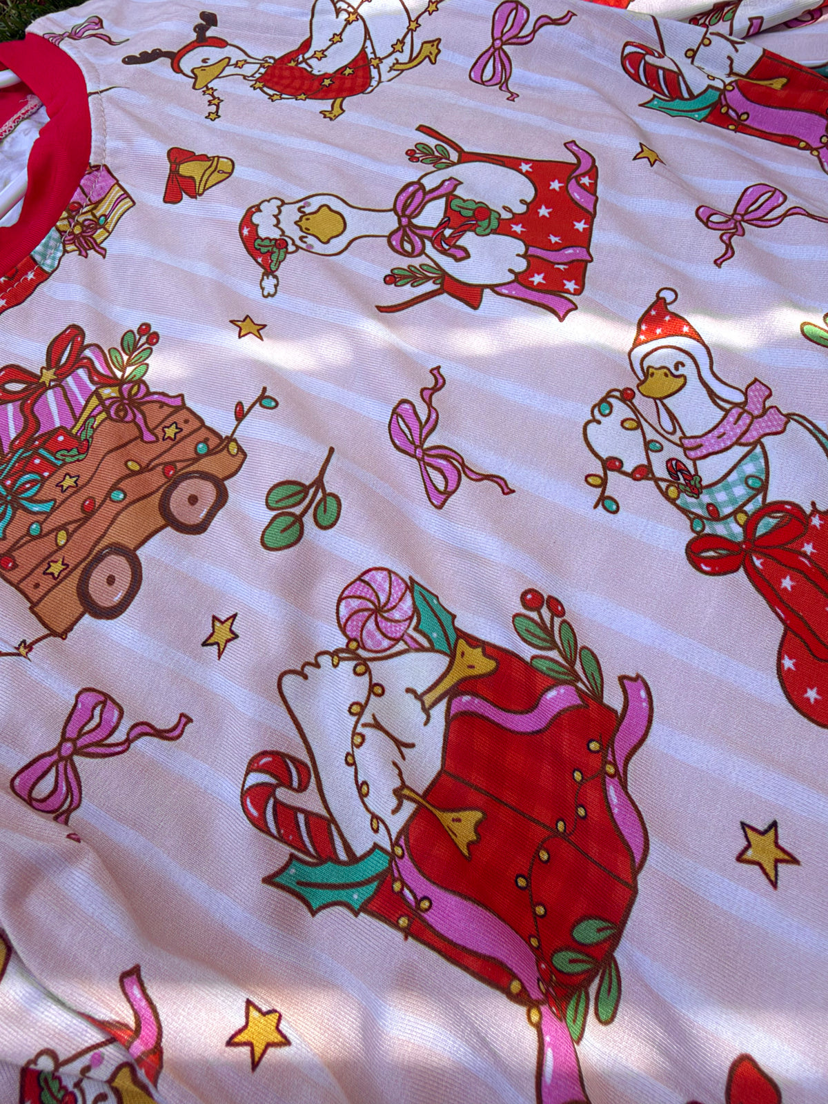 🎄 Christmas Geese Bamboo Sleeper 🪿🎁