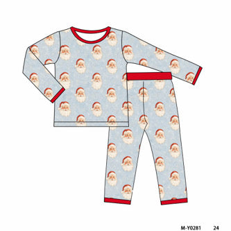 *PREORDER* Blue Santa Two-Piece Set