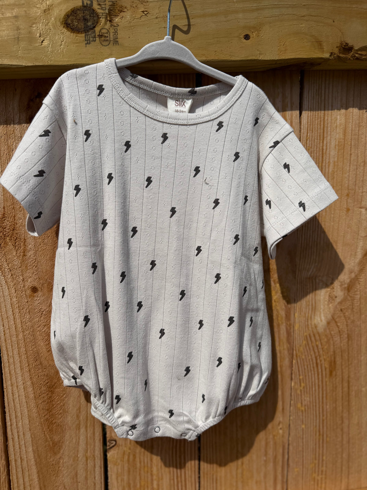 ⚡ Little Bolt Bubble Romper