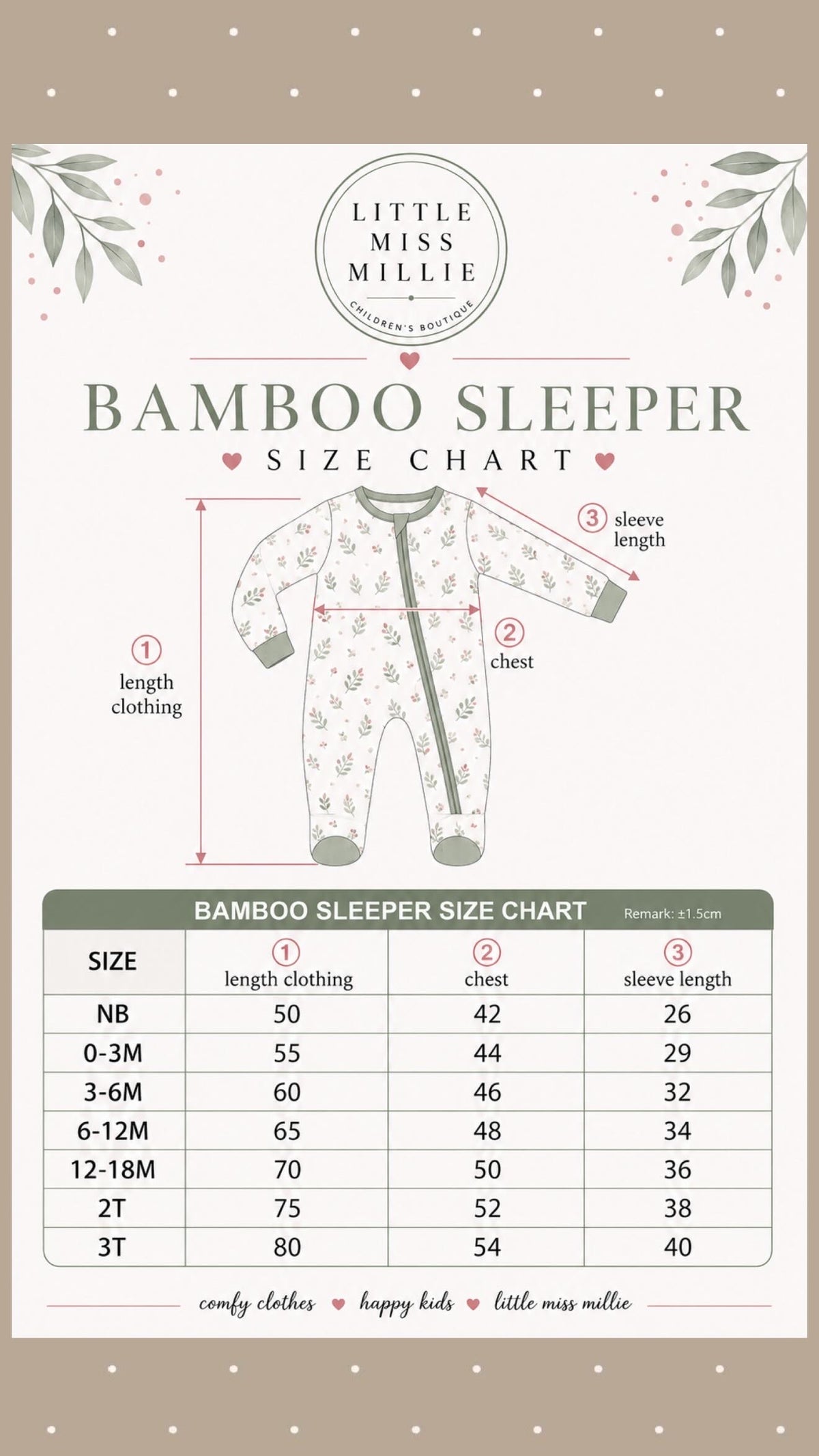 *PREORDER*Pink Santa Bamboo Sleeper 🎅🏼🩷