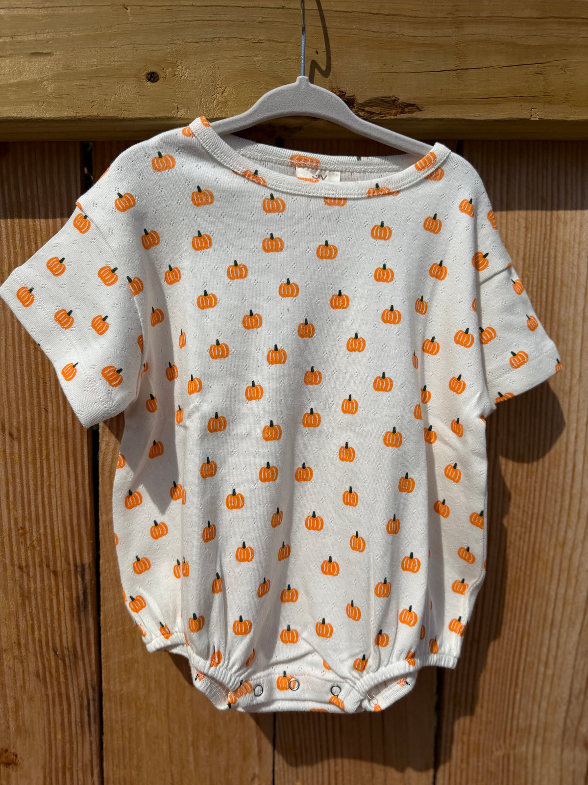 🎃 Little Pumpkin Bubble Romper