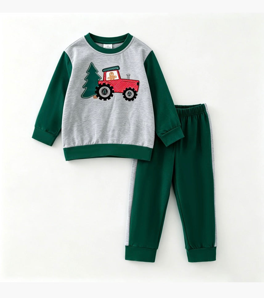 🎄 Christmas Tractor Set — Weekly Preorder