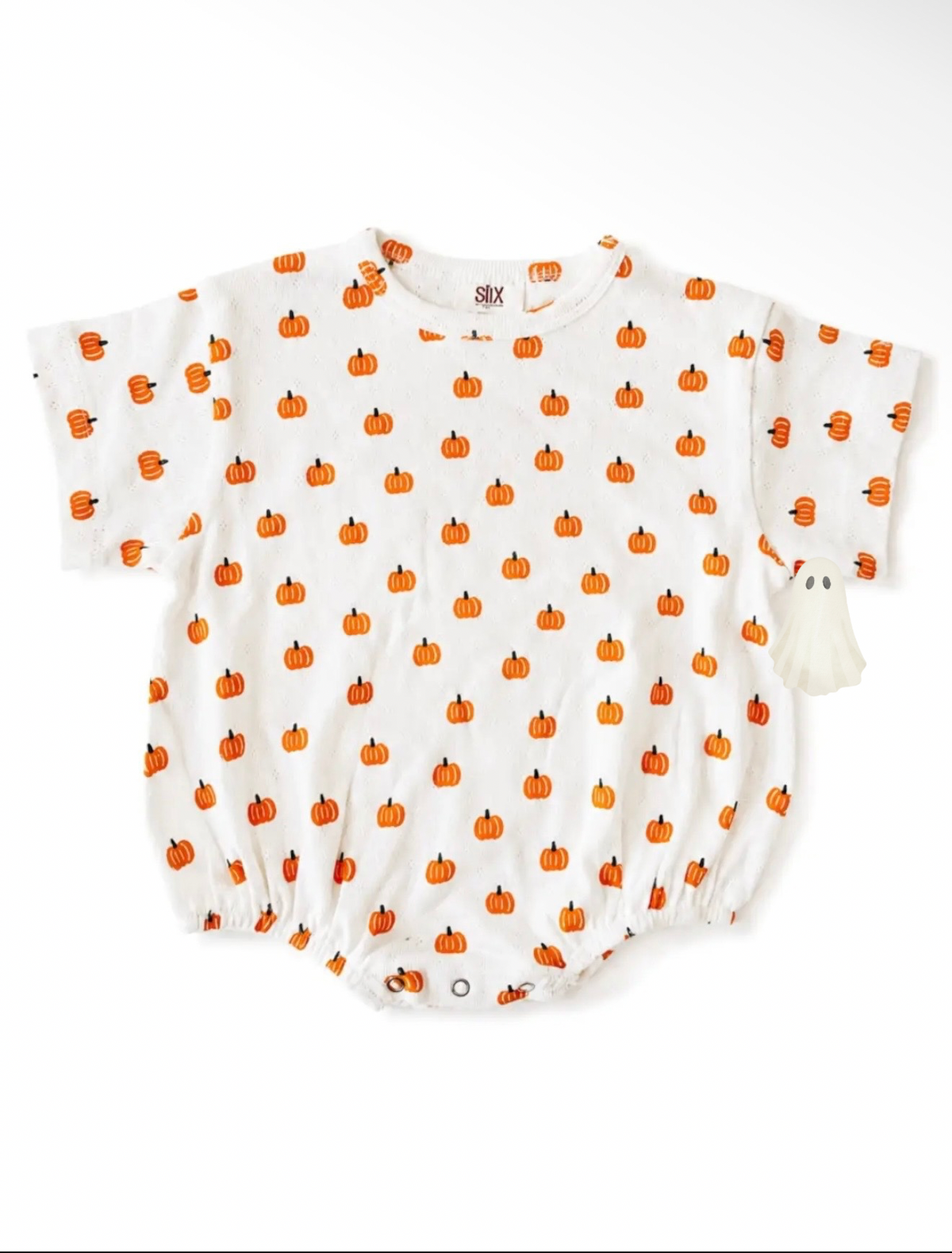 🎃 Little Pumpkin Bubble Romper