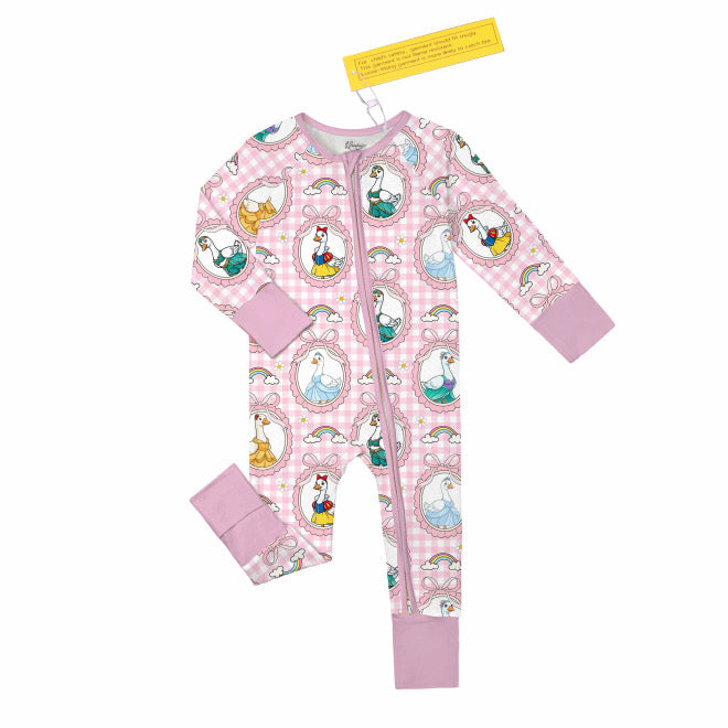 👑 Princess Geese Bamboo Sleeper 🪿🎀