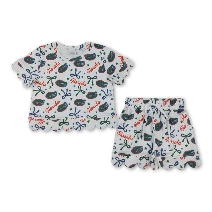 🎀 PREORDER Game Day Scalloped Sets Florida Gators