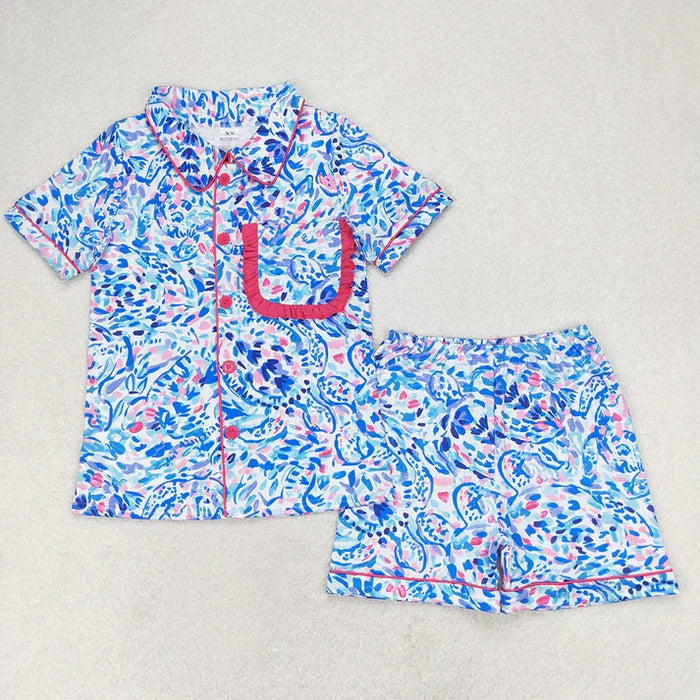 💕 Mommy &amp; Me Watercolor Garden Pajama Set (MOM)- PREORDER