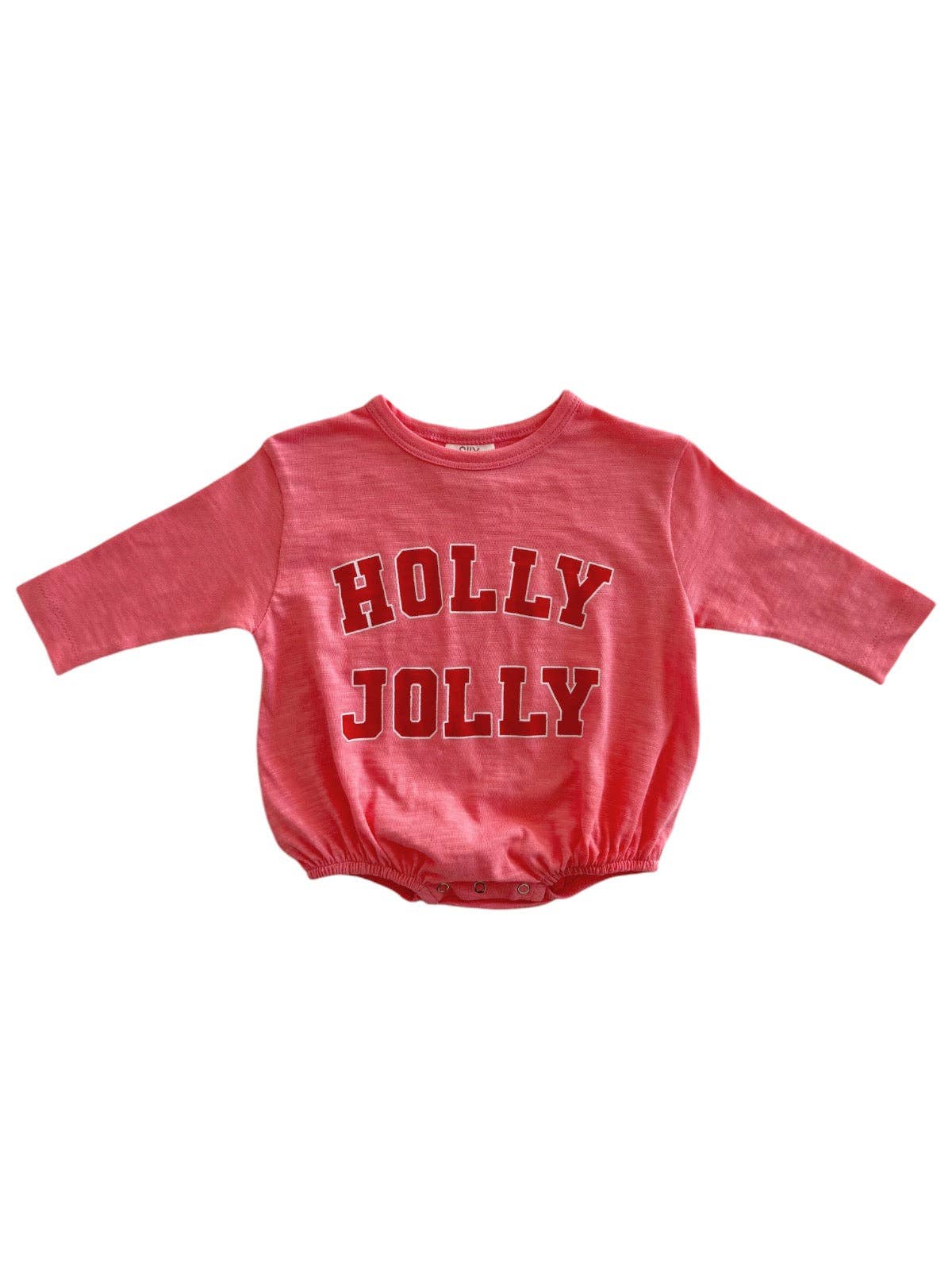 🎄 Holly Jolly Bubble Romper