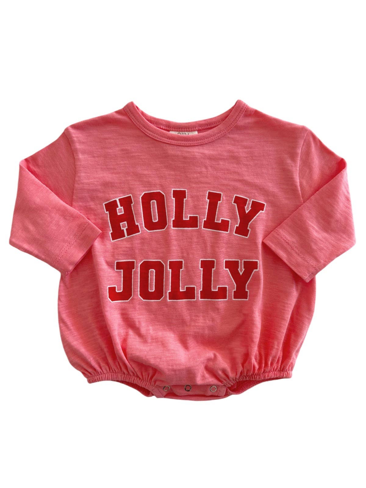 🎄 Holly Jolly Bubble Romper