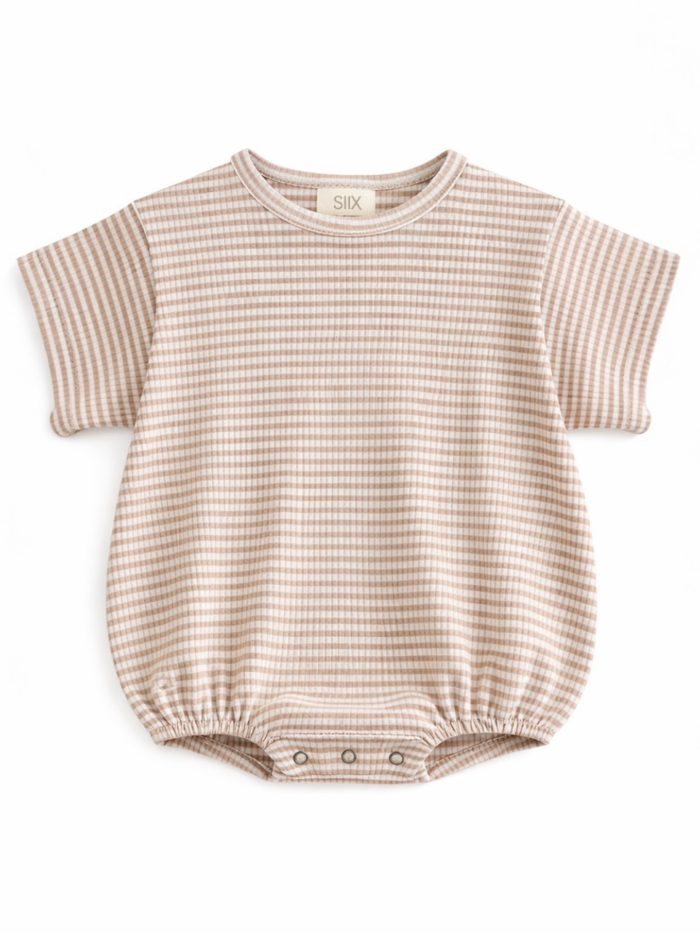 Tiny Stripe Bubble Romper